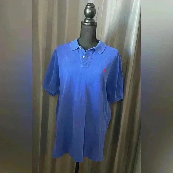 35. Polo by Ralph Lauren Classic Polo Shirt, Blue, Size Large, Worn condition - Picture 1 of 5